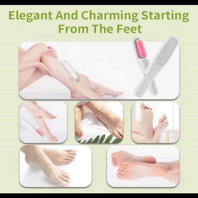 سنگ پا برقی و اپیلاتور نانو کریستال دوکاره